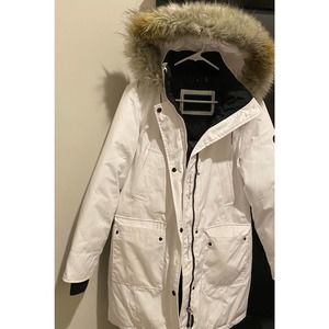 Andrew Marc Snorkel Parka Jacket Fur Hood